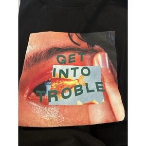 Upsoar Family  Brand "GET INTO‎ TROBLE" Streetwear  T-shirt Medium- Large